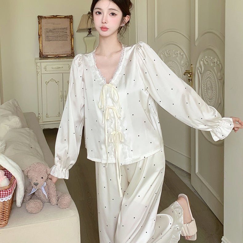 Dame Elegant Loungewear Sæt Stilla