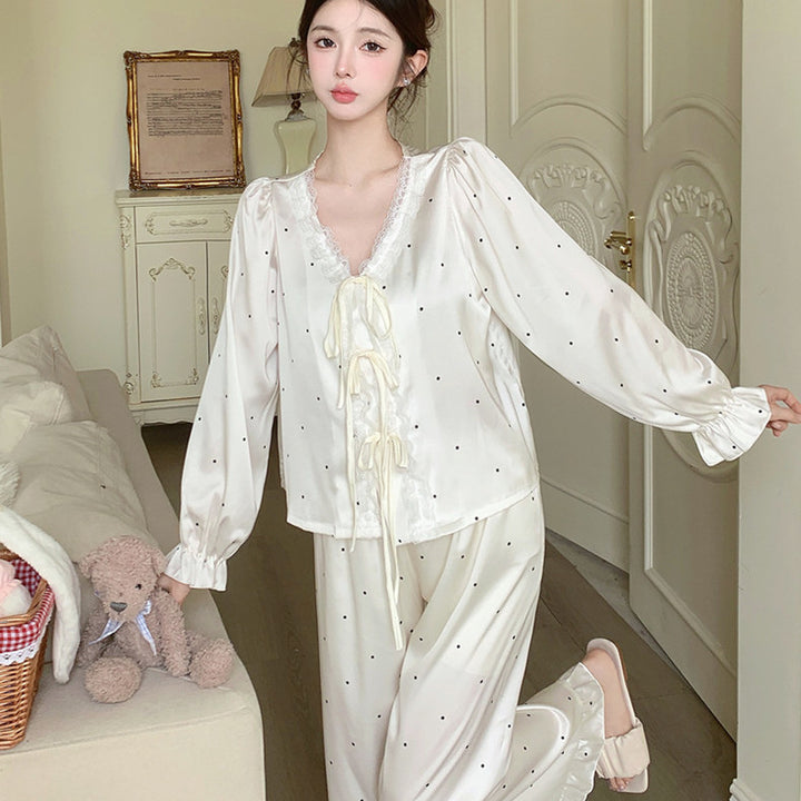Dame Elegant Loungewear Sæt Stilla