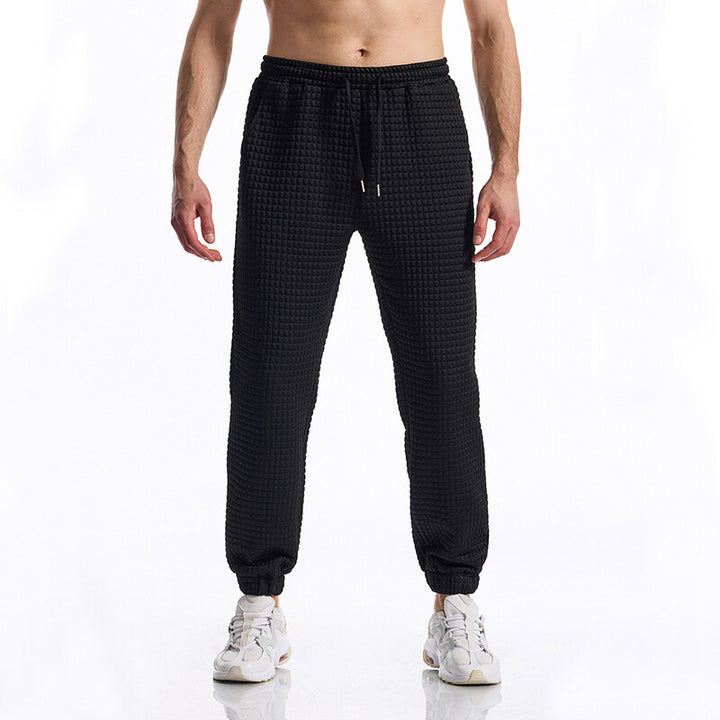Herre tekstureret fleece-forede joggingbukser Stilla