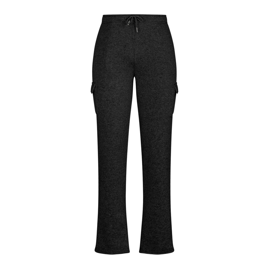 Dame behagelig cargo-joggingbukser med sidelommer og elastisk talje Stilla