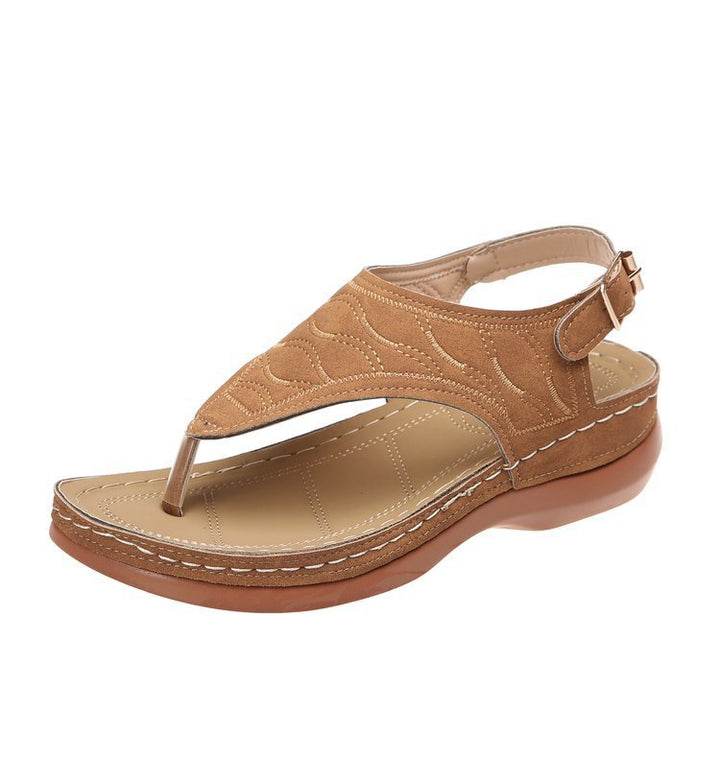 Dame Comfort-sandaler med ergonomisk fodseng og moderigtigt remdesign Stilla