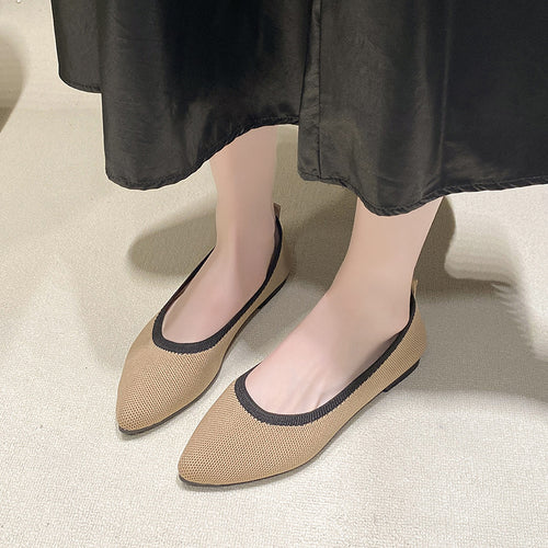 Dame Ballerinas med åndbart mesh-oberstof og skridsikker sål Stilla