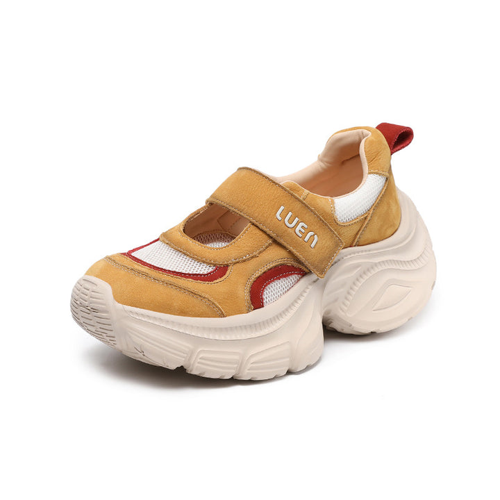 Dame Athletic Slip-On Sneakers med justerbar rem Stilla