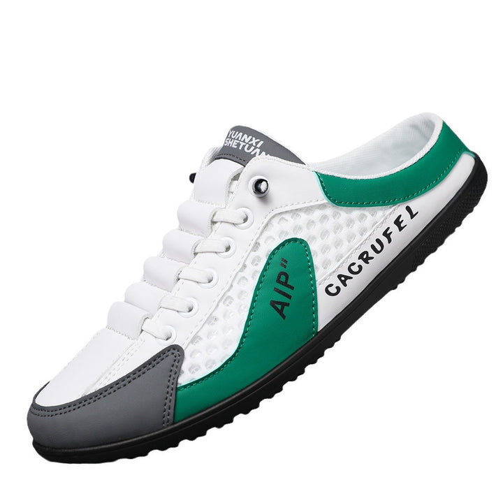 Herre Let Slip-On Fritids Sneakers med Åndbart Mesh-Design Stilla