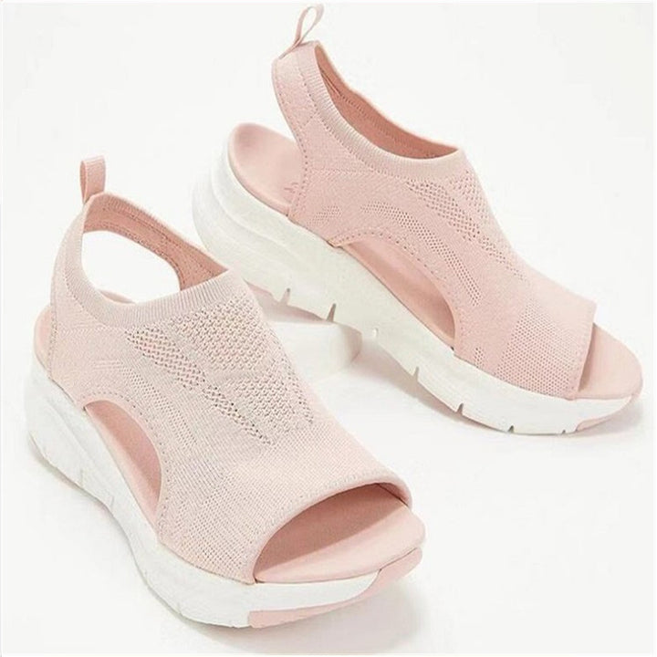 Dame behageligt sandaldesign med åndbart mesh-overflade Stilla