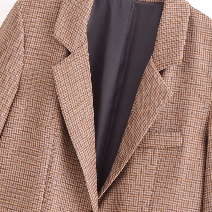 Femme Målrettet Hønsehætte Blazer Stilla