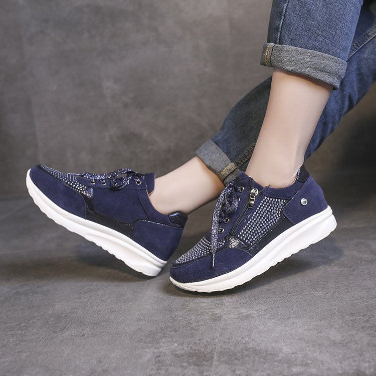 Damer Sporty Sneakers med åndbart netmateriale og behagelig støddæmpning Stilla