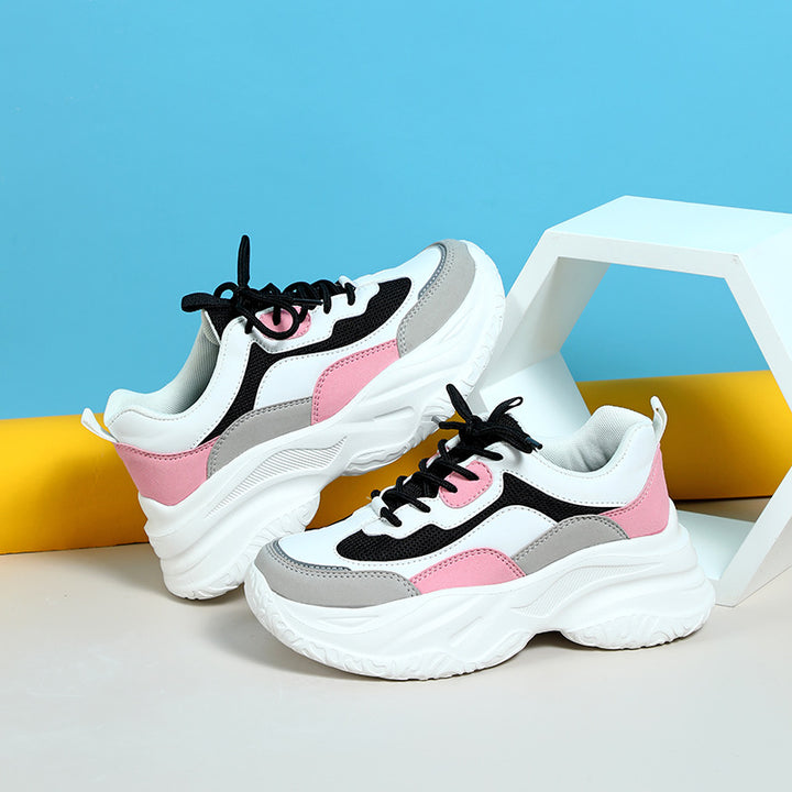 Dame Sporty Chunky Sneakers med dæmpende sål og åndbart overmateriale Stilla
