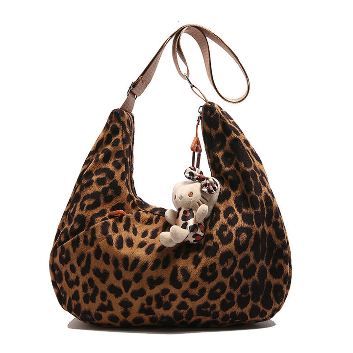Femme Stilfuld Dyrtryk Hobo-Taske Stilla