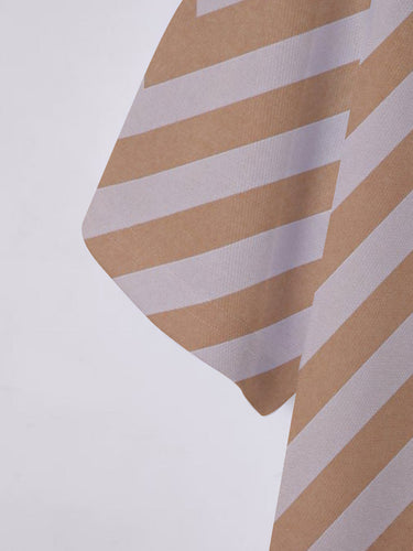 Herrer poloshirt med moderne diagonale striber Stilla