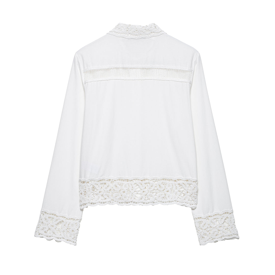 Femme Spidsbesatte Højtaljede Shorts Stilla