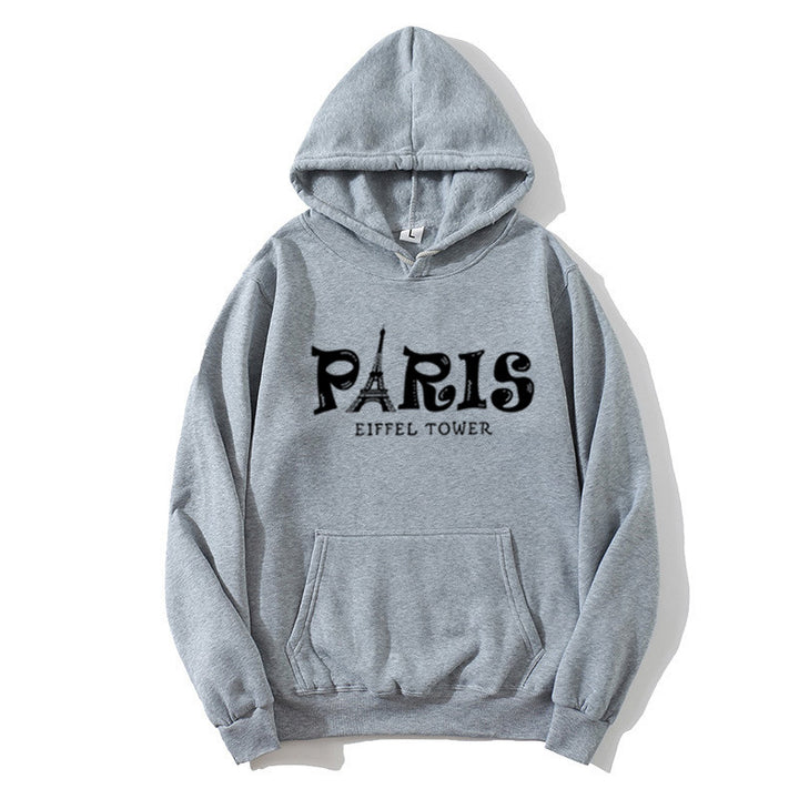 Kvindernes Hoodie med Kreativ Paris Design Skovae
