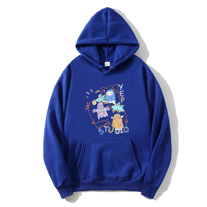 Kvinders hoodie med legende tegneserie design Skovae