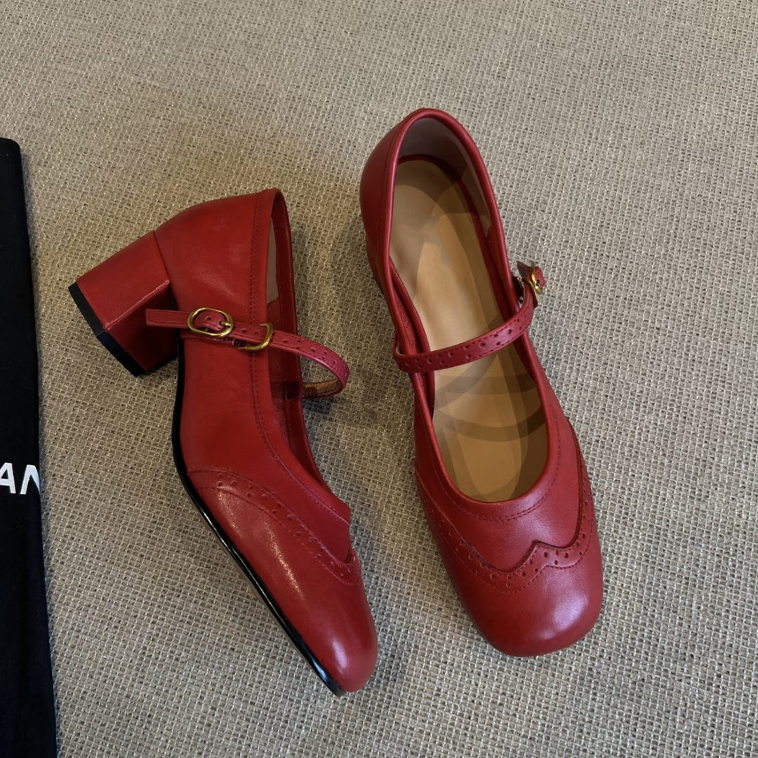 Femme Mary Jane hæle sko Stilla