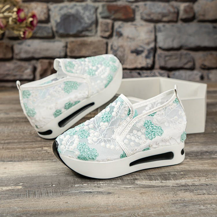 Dame Sneakers med kvalitets spids og innovativ komfortsål Stilla