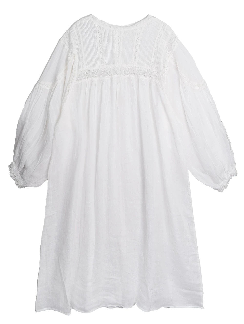 Femme Bohemian Lange Ærmer Maxi Kjole Stilla