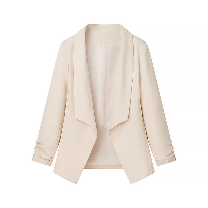 Dame Elegant Jakke med Casual Snit og Chic Krave Stilla