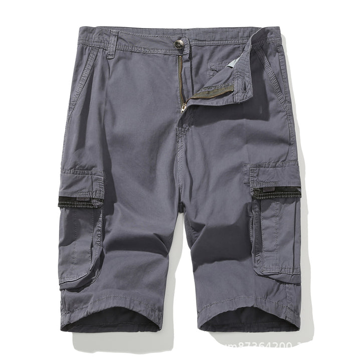 Herrer Cargo-short med sidelommer og behagelig pasform Stilla