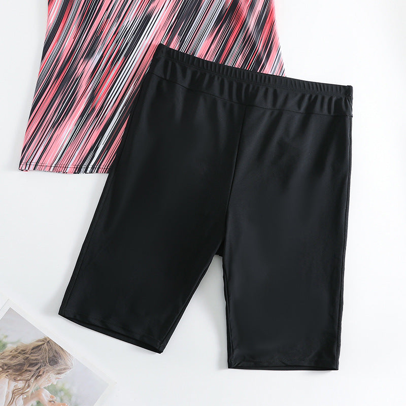 Dame sporty tankini sæt med åndbar racerback Skovae