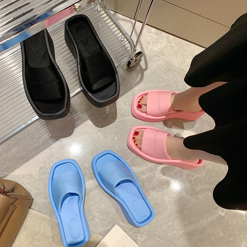 Dame komfort-sandaler med ergonomisk fodseng og moderne design Stilla