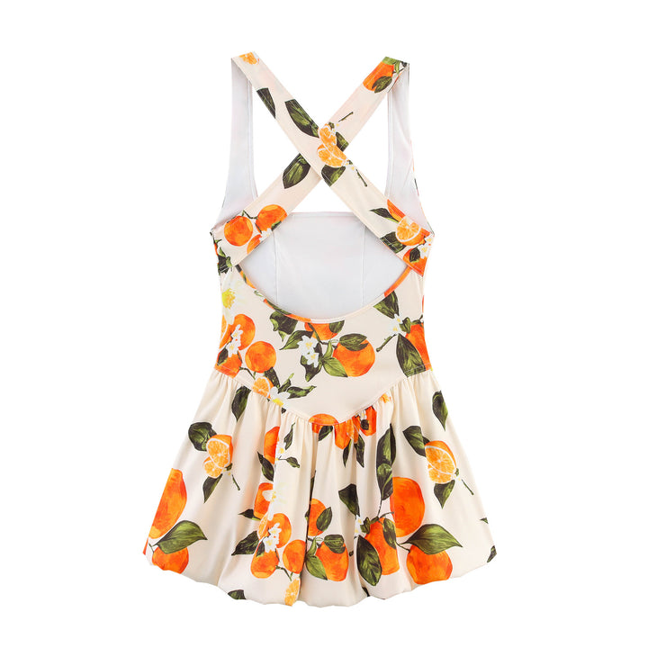 Femme Blomsterprint Legesyg Overall Stilla