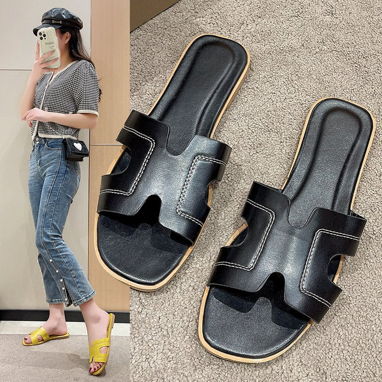 Dame Mode Riemchen-sandaler med åbne tæer og fantastisk design Stilla