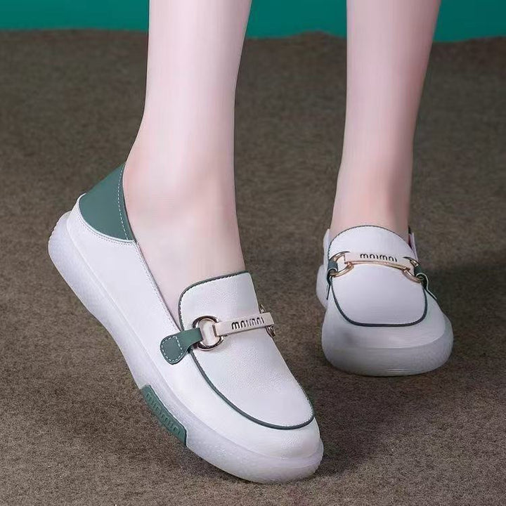 Dame Slip-On Sneakers med modebånd og komfortabelt fodseng Stilla