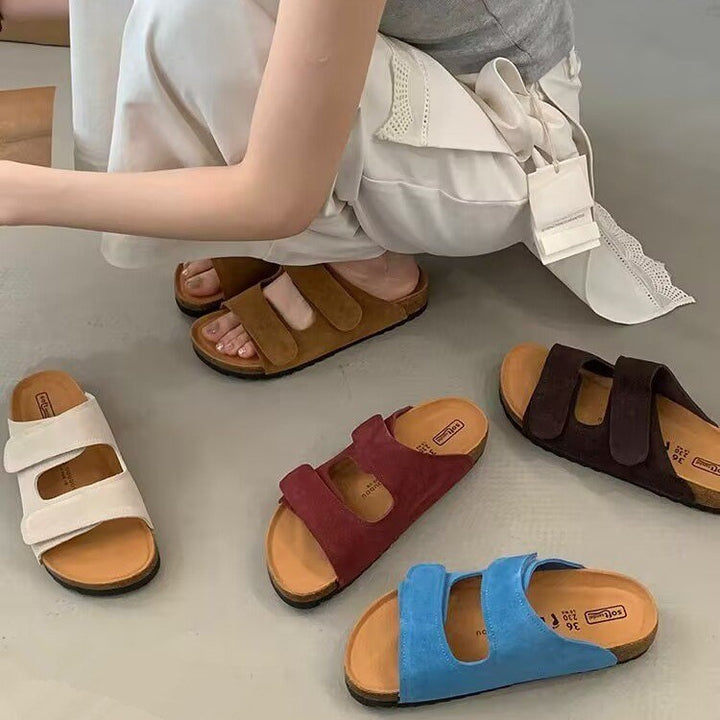 Damer Bequeme Slide Sandaler Stilla