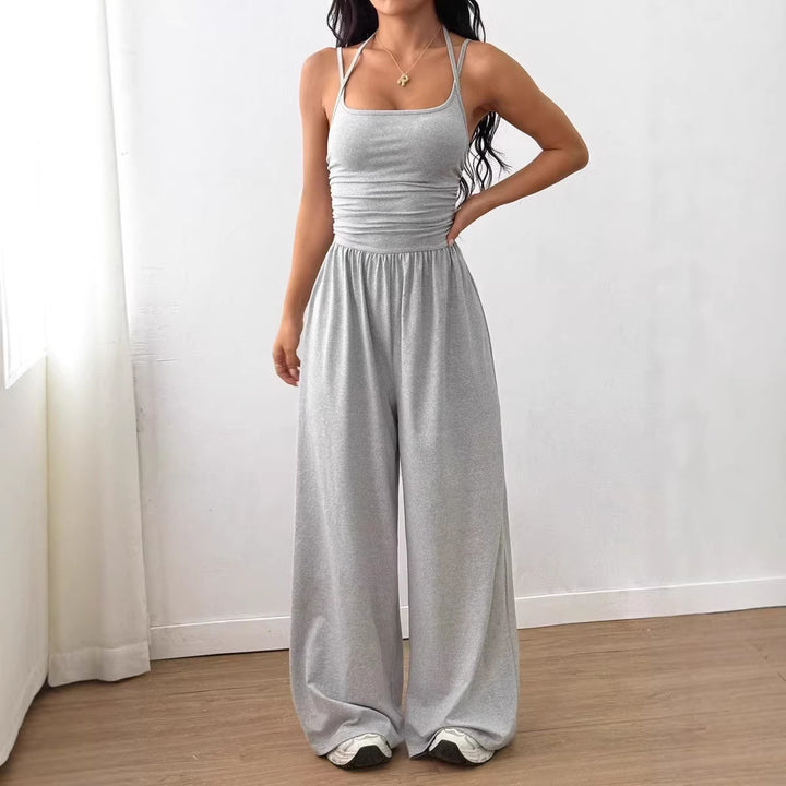 Dame jumpsuit i afslappet snit Skovae