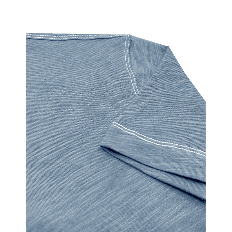 Herrer Polo-Shirt med elegante knapper og blødt stof Stilla