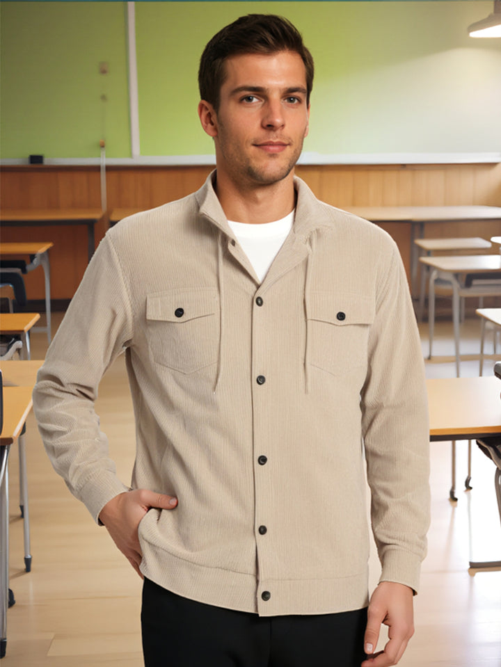 Herrer afslappet Overshirt Stilla