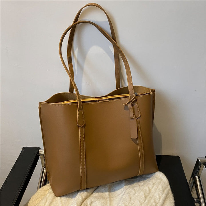 Femme Premium Vegansk Læder Tote Bag Stilla