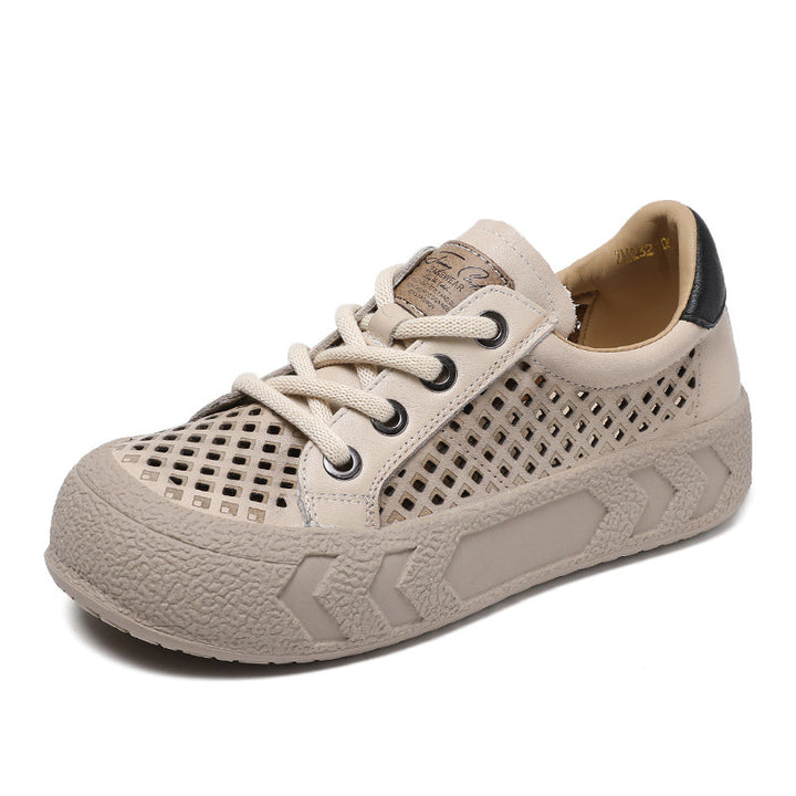 Herrer Fritid Åndbar Mesh Sneakers med Tekstureret Ydersål Stilla