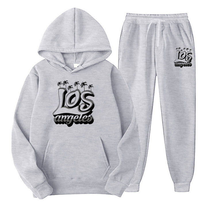 Kvindernes Sporty Hoodie og Joggingbukser Sæt Skovae