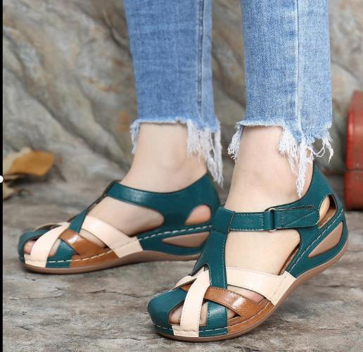 Dame Komfortable Sandaler med ergonomisk Remdesign og åndbar Struktur Stilla