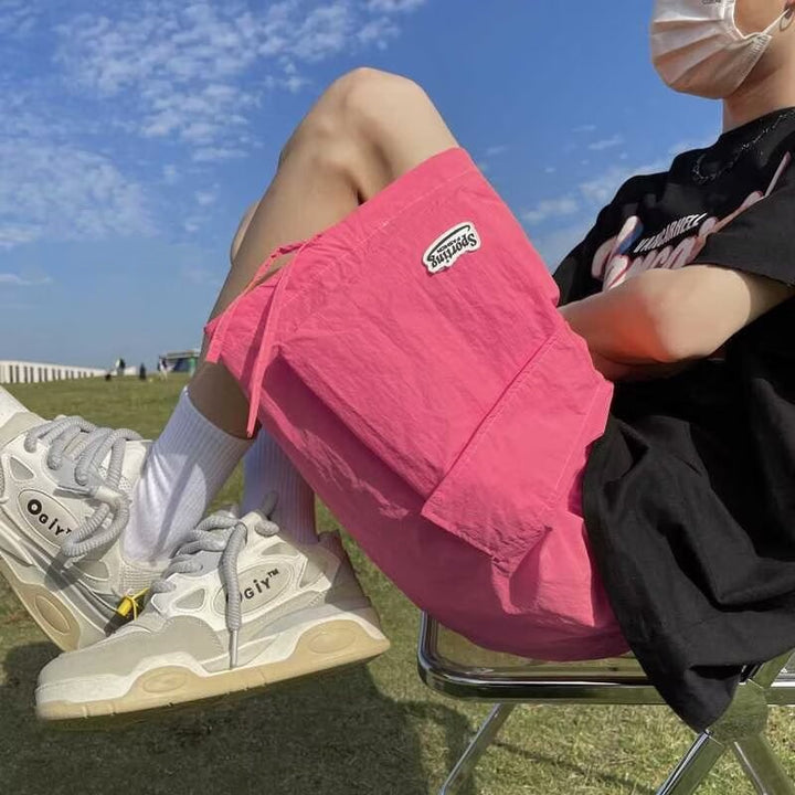 Herre casual Cargo-shorts med praktisk snit og sidelommer Stilla
