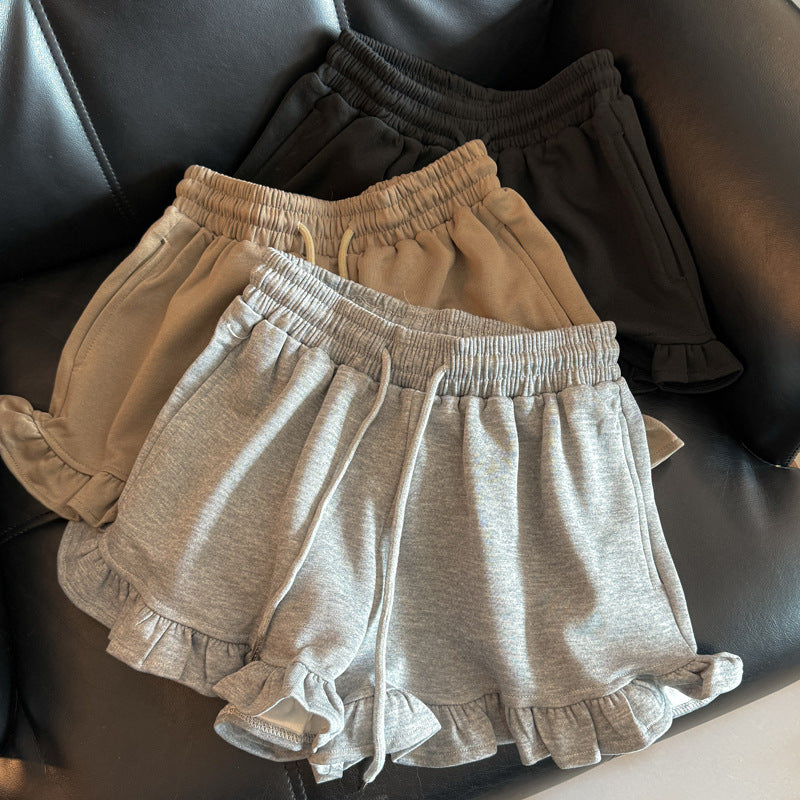 Dame Rysjekant Fritid Lounge Shorts Stilla