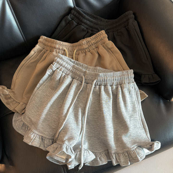 Dame Rysjekant Fritid Lounge Shorts Stilla