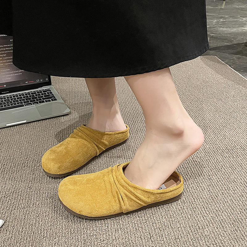 Femme Bequeme Wildleder Slipper Mules Stilla