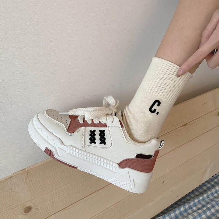 Damer Sporty Chunky Sneakers med åndbart mesh-overdel og stabil gummisål Stilla