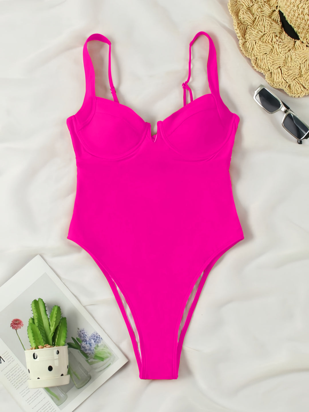 Dame one-piece badedragt Skovae