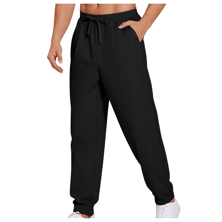 Herrer komfortable joggingbukser med elastisk talje og praktiske lommer Stilla