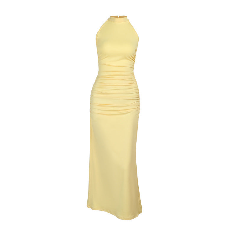 Dame Elegant Cut-Out Aftenkjole Stilla
