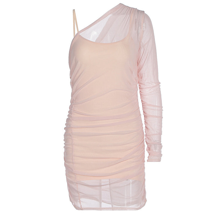 Dame Bodycon Kjole med justerbare stropper Skovae