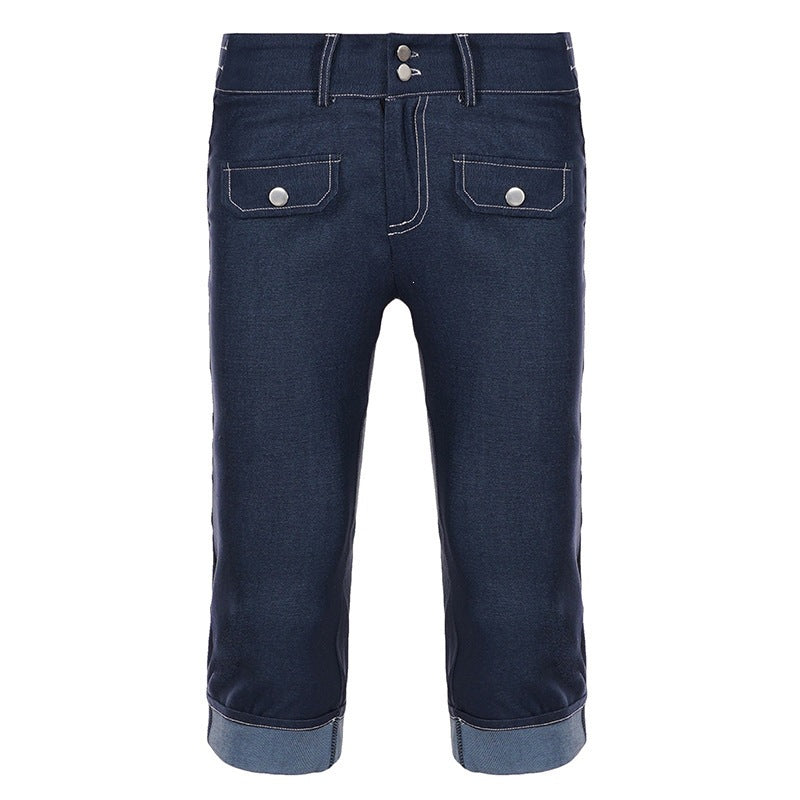 Dame bomulds-culotte bukser med praktiske lommer og moderigtigt design Skovae