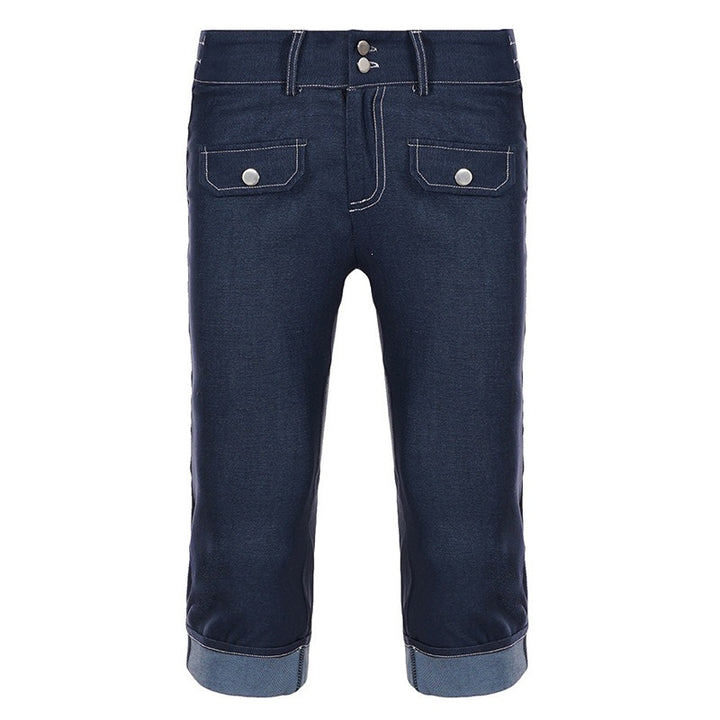 Dame bomulds-culotte bukser med praktiske lommer og moderigtigt design Skovae
