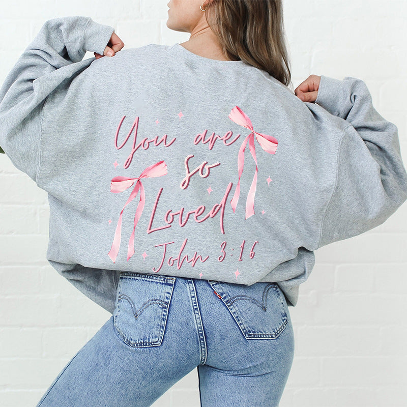 Kvinders sweatshirt med unikt print og legende design Stilla