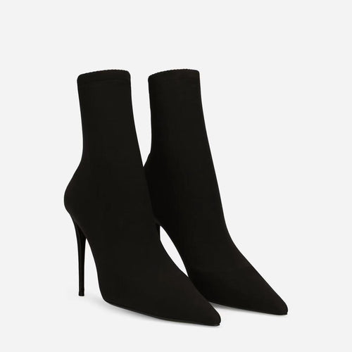 Femme High-Heel Sok Ankel Støvler Stilla