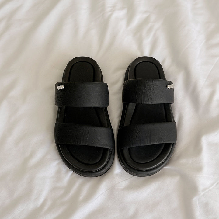 Femme Comfort Slide Sandaler med stilfulde remme Stilla
