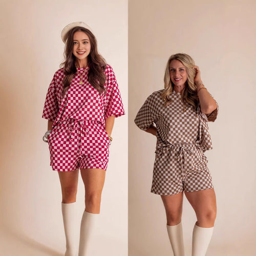 Femme Casual Ternede Loungewear Sæt Stilla
